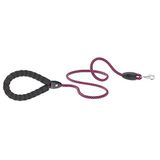 SPORT EXTREME Hondenriem G8/120, Stevig Nylon Koord, Comfortabel Gewatteerd Handvat, Roze-Zwart