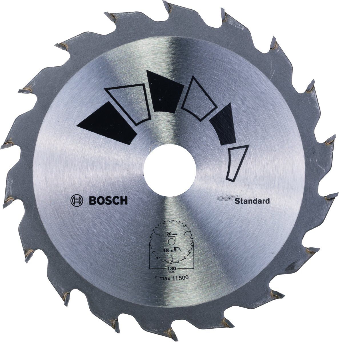 Bosch Cirkelzaagblad STANDARD 130 x 20 x 2 - 3165140391481