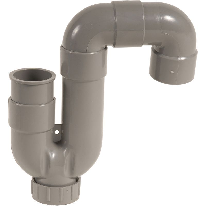 P+S Universeel Sifon 40x40mm