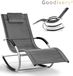 Goodivery Lit de jardin anthracite-gris