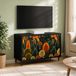 Prolenta Maison Exclusive TV-meubel ZAANDAM, 69 x 33 x 50,5 cm, zwart, eikenlook