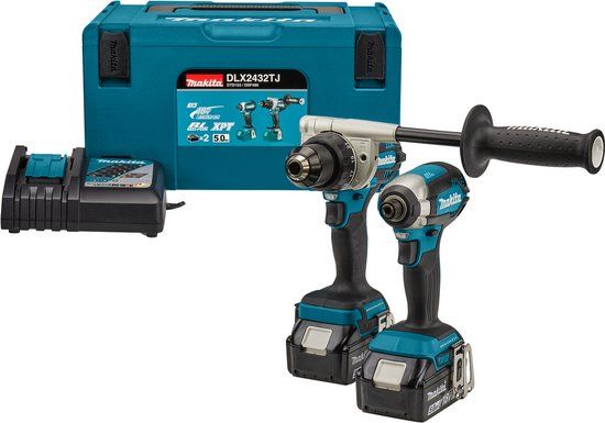 Makita DLX2432TJ Accu Combiset - 18V - 5.0Ah - Inclusief Mbox