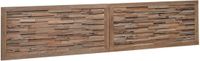 vidaXL Bed Hoofdbord Naturel Massief Teakhout