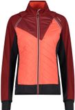 CMP Jas met afneembare mouwen voor dames hybrid, Rood, XXS