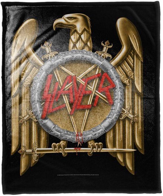 Slayer Golden Eagle Unisex Dekens - meerkleurig - Standard