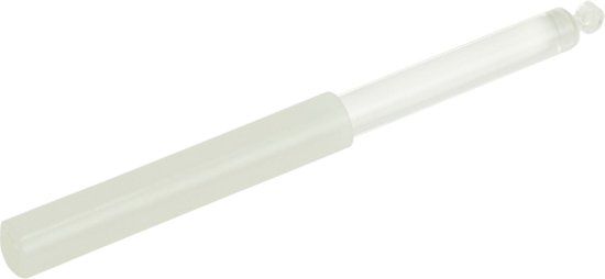 Yogi & Yogini Kristallen klankschalen aanstrijkstok kristal (22.5 cm) - wit