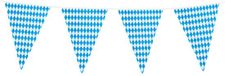 Boland Ligne de drapeaux Bavière - 8 mètres - 30 x 45 cm - oktoberfest - drapeaux