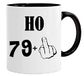 Verjaardagmok, 80 jaar geschenk Ho 79 + 1 - mok / beker origineel verjaardagscadeau / mok met grappige motieven