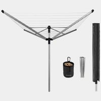 Brabantia Lift-O-Matic Advance Droogmolen - 60 m - Grijs