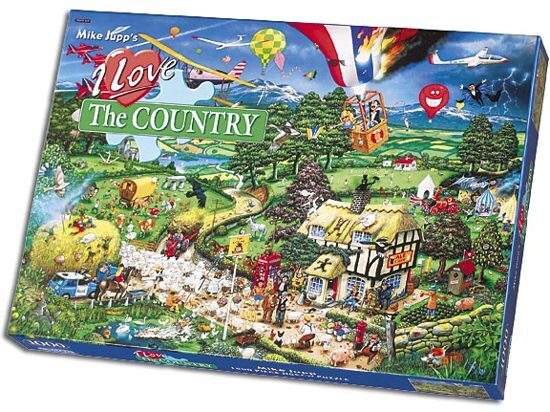 Gibsons I Love the Country Puzzel 1000 stukjes