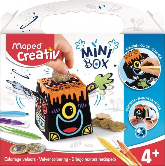 Maped 907013 Kunst- & Knutselset voor Kinderen - Meerkleurig