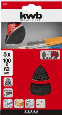 kwb 258660 - Boor - Zwart, Roestvrijstaal