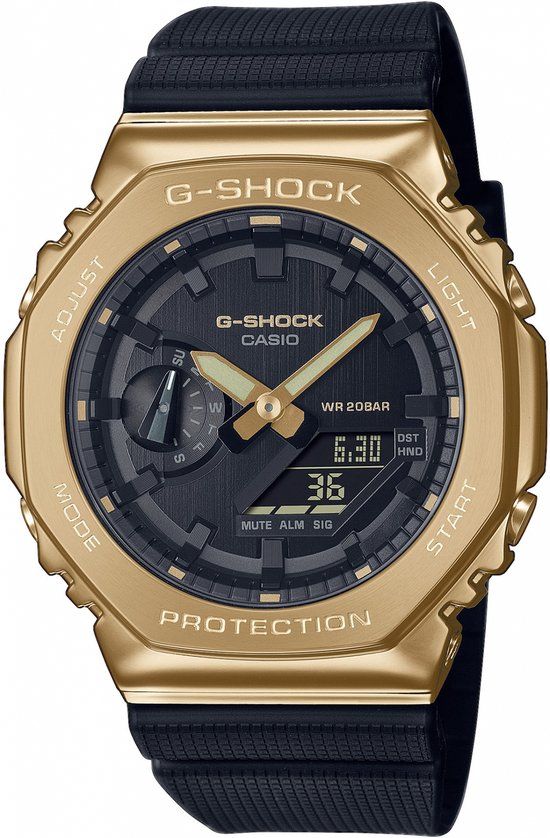 Casio G-Shock GM-2100G-1A9ER Classic Heren Horloge