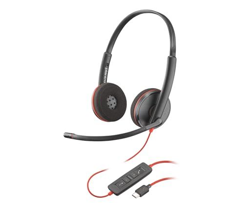 Poly Plantronics Blackwire 3220 USB-C/USB-A koptelefoon