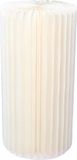 Buffetstandaard, helder PVC-materiaal, robuust en elegant design, wit, 60