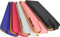 Hoesjesenopladers.nl U-case - Telefoonhoesje voor de Apple iPhone 6 Plus - Roze Flip Case - Luxe Leder (look) Beschermhoes