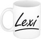 Bellatio Decorations Lexi Naam koffiemok