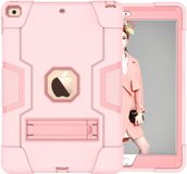 Merkloos Apple Tablethoes geschikt voor iPad 9.7 inch (2017/2018) & iPad Pro 9.7 inch – Roze – Met standaard