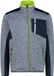 CMP Fleece CMP Mannen Hardlopen XXXL Blauw-Groen Polyester Rits