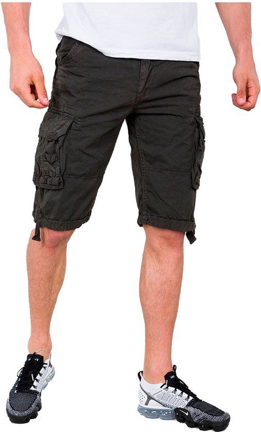 Alpha Industries Jet Korte Broeken Grijs