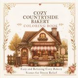 Cozy Countryside Bakery Coloring Book