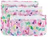 Bumkins TSA Approved Toiletry Bag Set - Watercolor - 5 inch