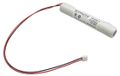 CoPacks NiMH batterij voor nood- en veiligheidsverlichting - 1/2 AA formaat - 4,8 V, 500 mAh, 98x15 mm (JST EHR-2)
