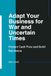 Adapt Libri GmbH Adapt Your Business for War and Uncertain Times Paperback