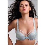 Marlies Dekkers Mariposa Sparkling Iridescent Aqua Push Up Bra 75C