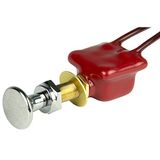 BEP Andere Schakelaar Push-Pull Off-ON 6-36V DC 10A Wire Leads 16 AWG DBE-624, Multicolor, One Size