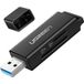 UGREEN CM104 Lecteur de carte USB 3.0, SD - microSD, Noir