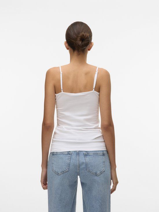 VERO MODA VMMAXI MY SOFT V SINGLET NOOS Women's Singlet - White - Size XS