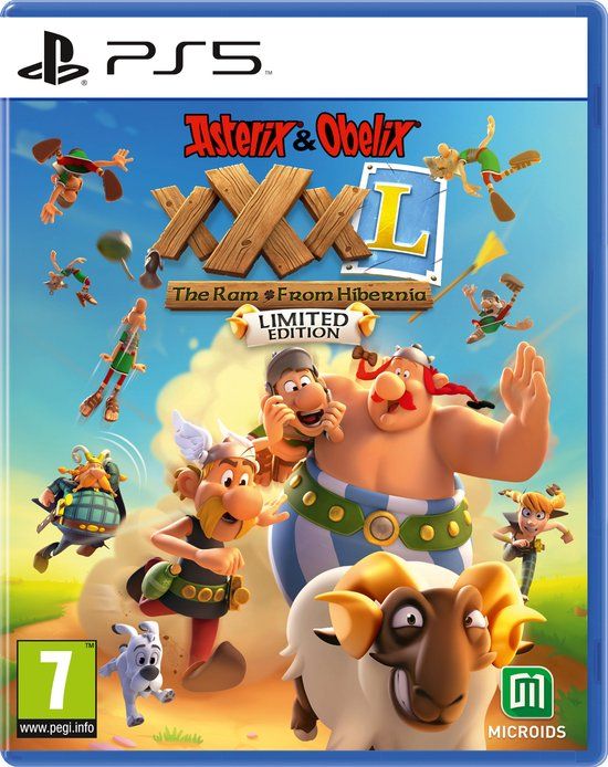 Mindscape Asterix & Obelix XXXL: The Ram From Hibernia Limited Edition - PS5 - Action/Adventure/Platform/Fighting - Blu-ray