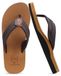 Tongs Hommes Claquettes - Cuir souple - Pieds larges - Été plage