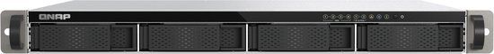 QNAP TS-H665U-RP Opslagserver Rack (1U) 8 GB DDR5 0 TB QNAP QTS Zwart