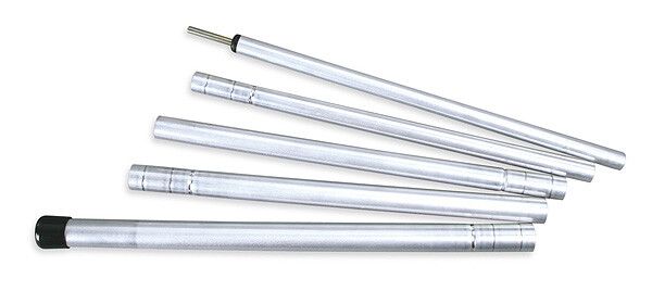 Gimisgu Teleskopstange für Zelte, 8Pcs Zeltstangen Verstellbare, Aluminium Zeltstange Verstellbares 90-230 cm, Tarpstangen Camping Zeltstangen Zeltstangen mit Aufbewahrungstasche