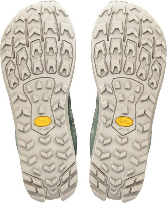 Altra Lone Peak 9+ GTX Trailschoen Heren - groen, beige, Maat 42,5