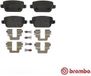 Brembo P24075 Rear Disc Brake Pad - Set of 4
