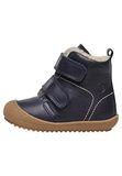Naturino enkellaarsjes van leer, gevoerd, marineblauw - 25