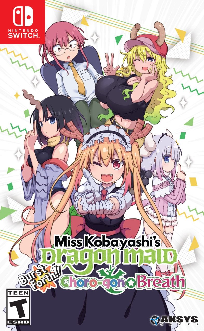 Aksys Games Miss Kobayashi's Dragon Maid Burst Forth!! Choro-Gon Breath - Nintendo Switch