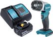 Makita DML 808 SG1 Lampe de poche sans fil 14,4 / 18 V 190 lm LED + 1x batterie rechargeable 6,0 Ah + chargeur