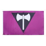 AZ FLAG Lesbische Labrys Pride Vlag 150x90 cm Polyester 100D