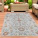 Tapis design à motif floral, crème/coloré, 120 x 170 cm