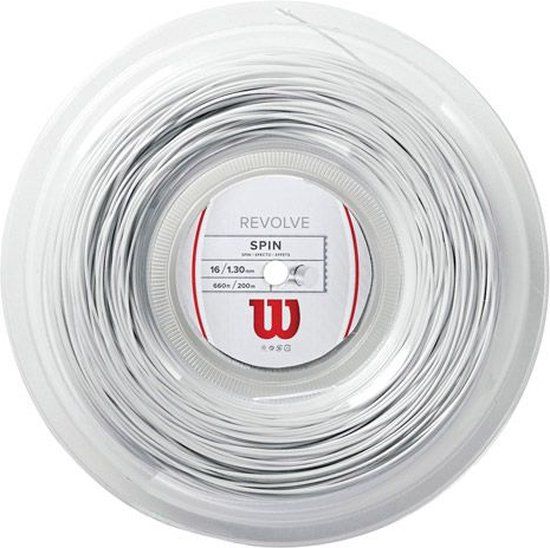 Wilson Revolve 200m 1.25mm Wit Tennissnaar
