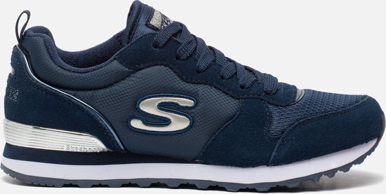 SKECHERS RetrosOg 85Goldn Gurl Sneakers Dames - Navy - Maat 39