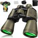 NCD E-Commerce Handel GmbH Jumelles - Jumelles 20x50 avec support de téléphone - Prisme BAK4 et revêtement FMC - Vision nocturne faible luminosité - Convient pour l'observation des oiseaux, le camping et les concerts