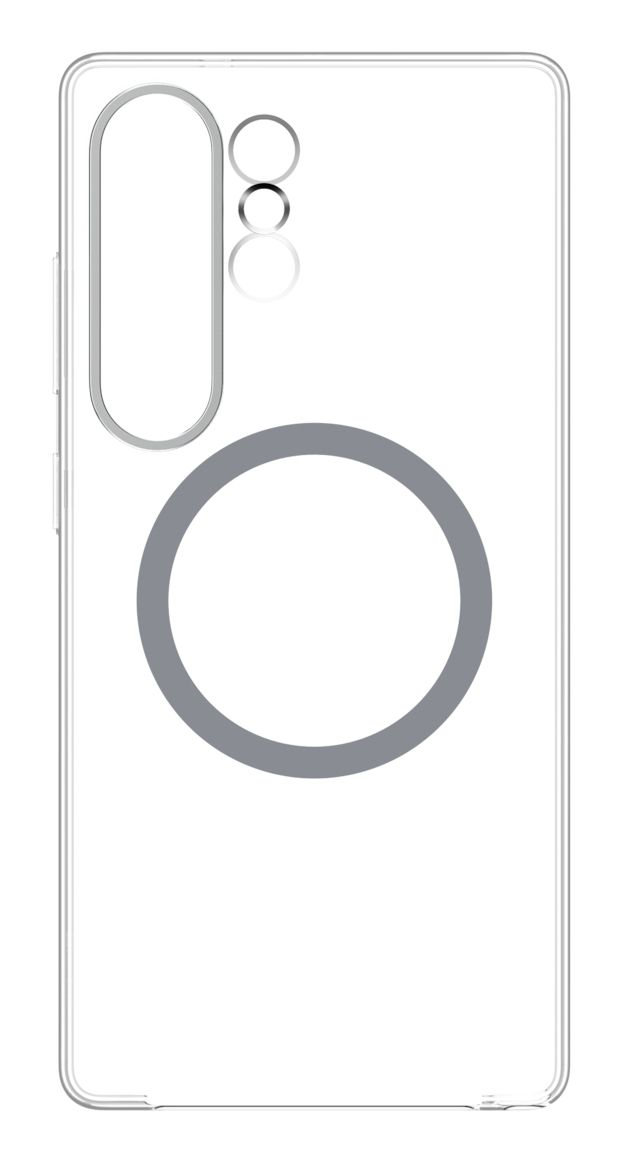 Samsung Galaxy S25 Ultra Clear Magnet Case - Transparant