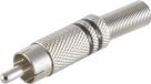 S-Conn Handels GMBH Tulp (m) connecteur audio/vidéo - jusqu'à 6mm - métal / noir