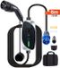 Latios Borne de recharge mobile pour voiture électrique - Wallbox portable Type 2 - 7,4 kW - 32 A - câble de 6 m - prise CEE