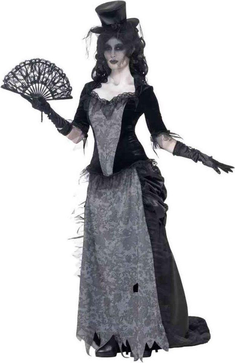 Vegaoo Ghost Town Black Widow Costume - Zwart - Polyester - EAN: 5020570857489